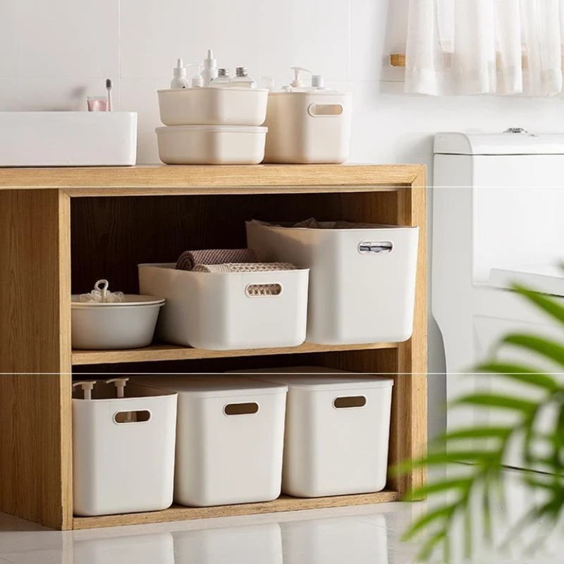 Multifunctional Storage Box Desktop Storage Box Sundries Storage Clothes Storage Kitchen Organizing Box HouseholdStorageSupplies afbeelding
