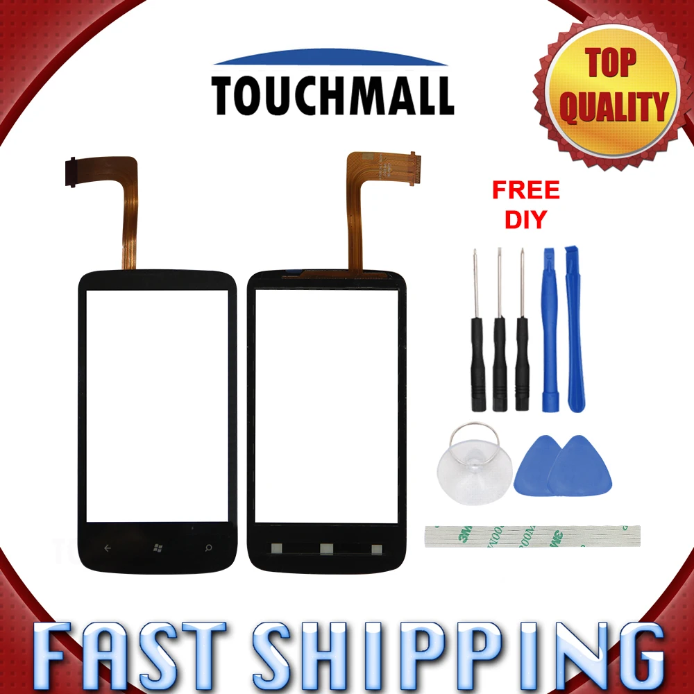 New Touch Screen Digitizer Replacement For HTC 7 Mozart T8698 H6031-FPC Black + Tools | Мобильные телефоны и аксессуары