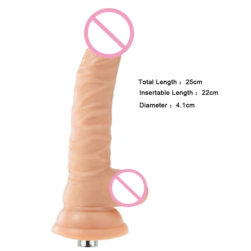 Realistic Humongous Dildo ANNGEOK Premium Sex Machine Attachment for Female Vaginal Sex AN-R1