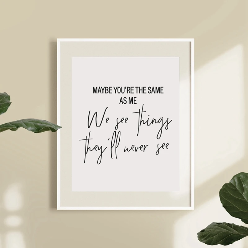 Live Forever Oasis Print Lyric Tipografia Music Poster Fashion Wall Art Canvas Painting Picture For Living Room Decor Music Gift