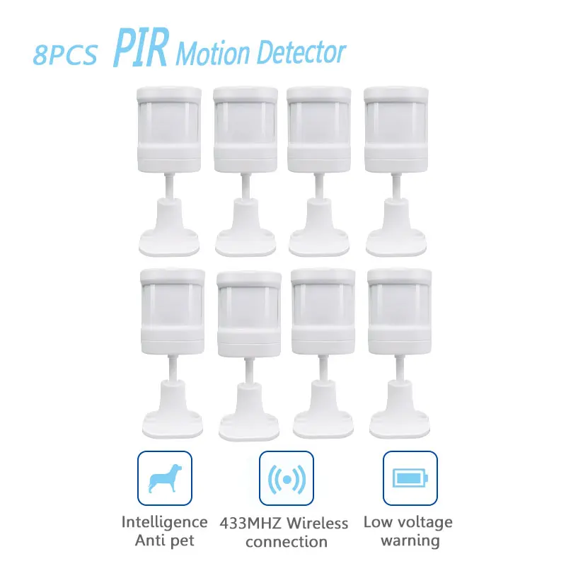 8pcs Infrared