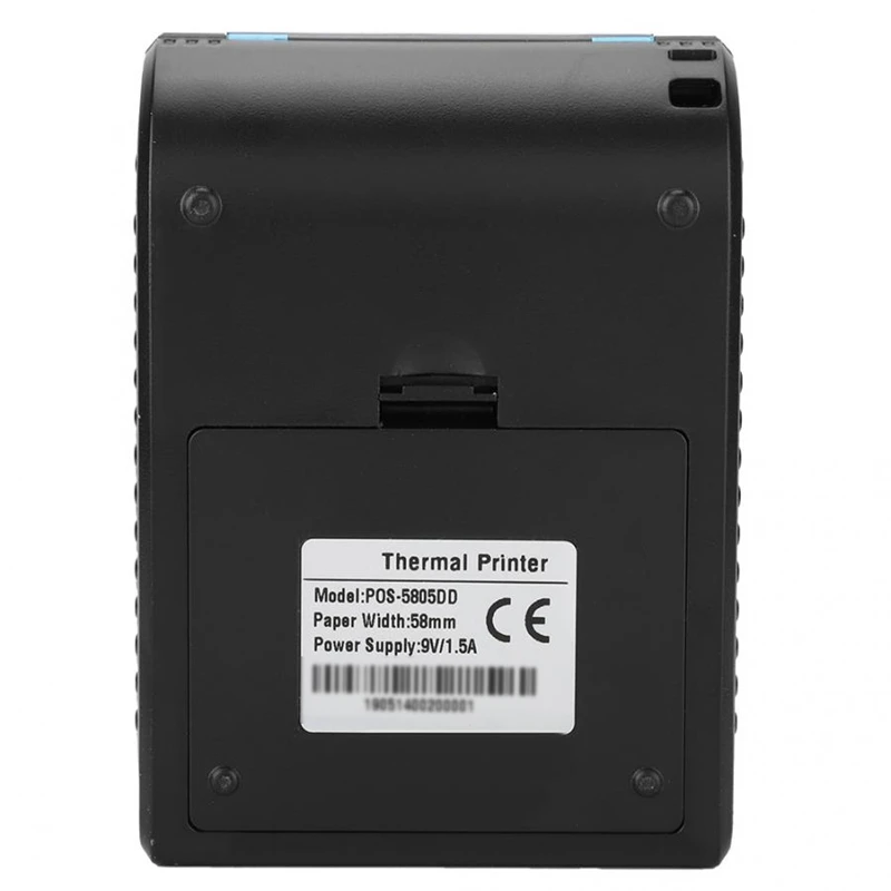 USB Серийный 5805DD Bluetooth Термопринтер для Android системы с батареей 110-240 В термопринтер с европейской вилкой