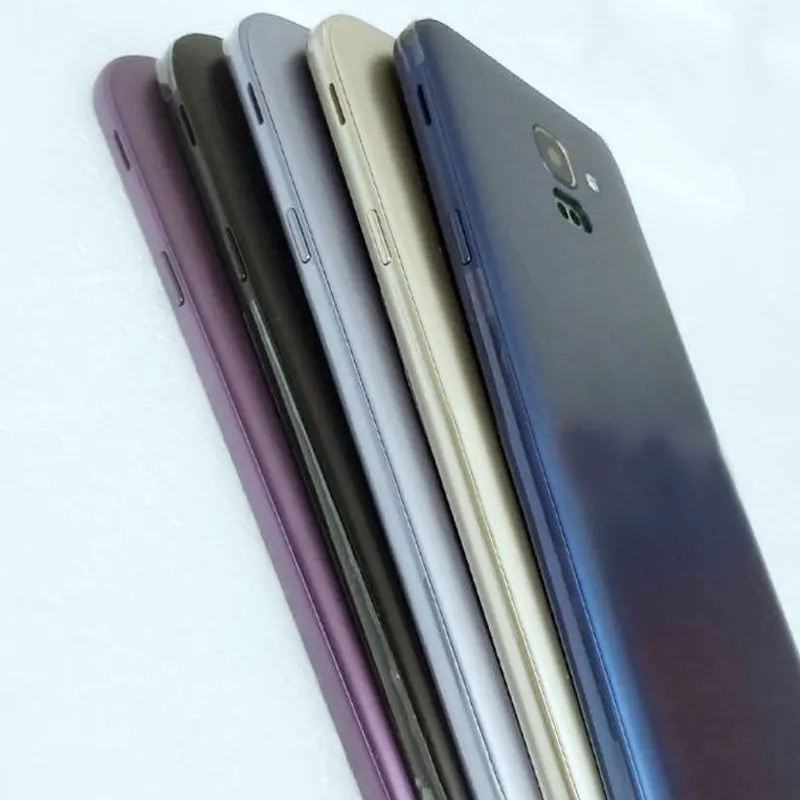 Для samsung Galaxy J6 J600 J600F промежуточный Корпус задняя крышка батареи с кнопками громкости питания ЖК передняя панель