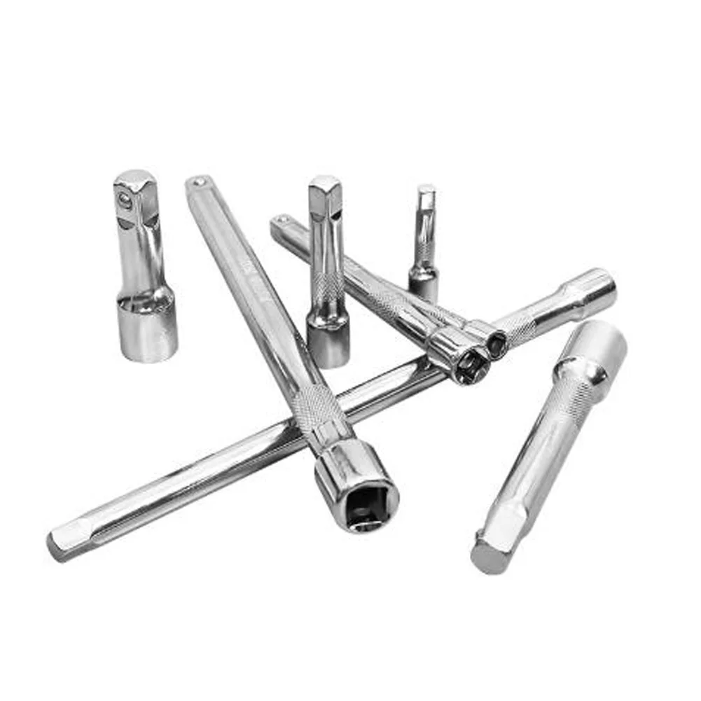 

8pcs Extension bar Stick Connecting Rod Parts 1/4 3/8 1/2 Wrench Socket