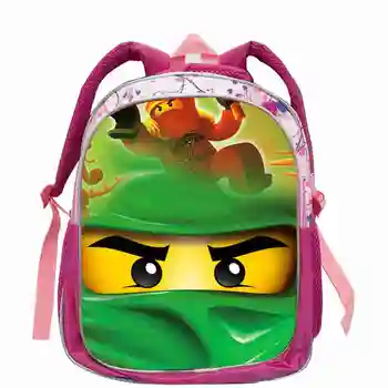 

New 12.5 inch Ninjago School Bags Printing Backpacks Fashion Children Mochila Casual Schoolbags Boys Daily Backpacks