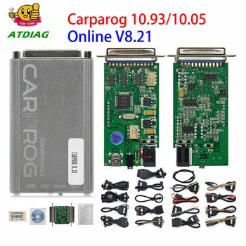 

Online Programmer Carprog FW V8.21 v10.05 V10.93 Full Set With 21 Adapters All Software Activated Auto Repair Tool