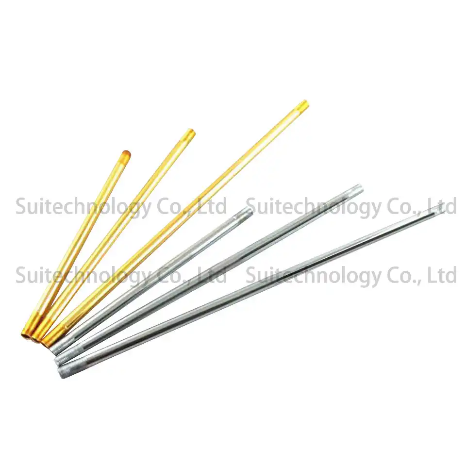 tubo de lampara de pie tubo recto galvanizado diente hueco m10 dorado plateado tubo de conexion de lampara de mesa 2 uds