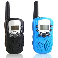 XF-388 2 шт Детские портативные рации 2-Way Радио 3 км Диапазон 8 каналов дети Mni портативные игрушки для детей