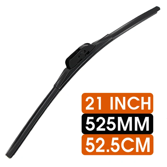 Winter Snow Car Wiper Blade U Hook Natural Rubber Windshield Windscreen Wiper 14