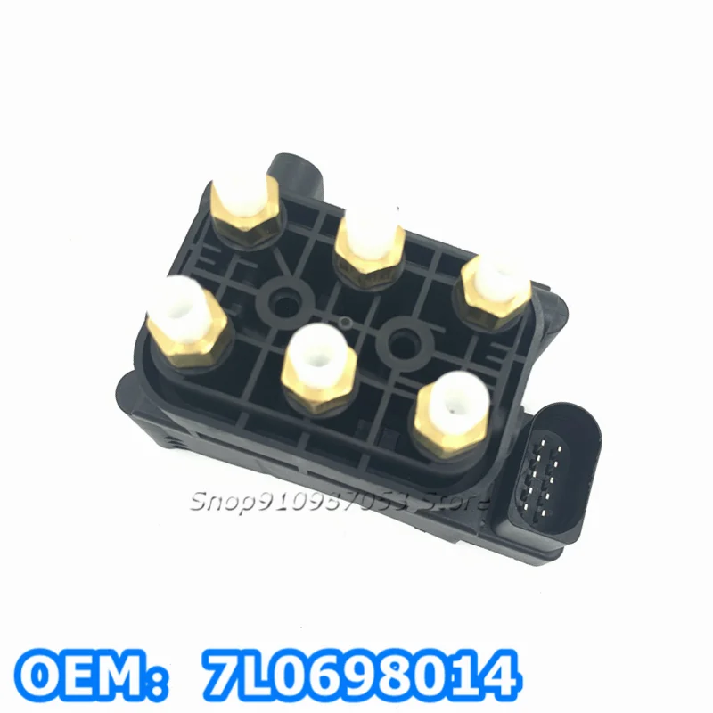 New Air Suspension Compressor Solenoid Valve Block 7L0 698 014 7L0698014 7P0698014 For Audi Q7 Porsche Cayenne VW Touareg