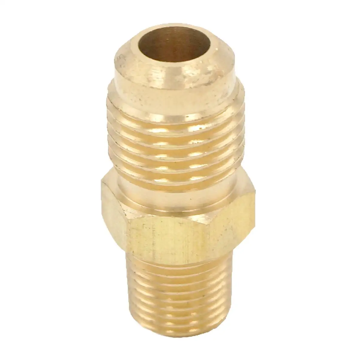 SAE нитки 1/2 &quot 20 UNF Подходит диаметр трубы 5/16&quot 1/8 &quotNPT папа латунь 45 градусов