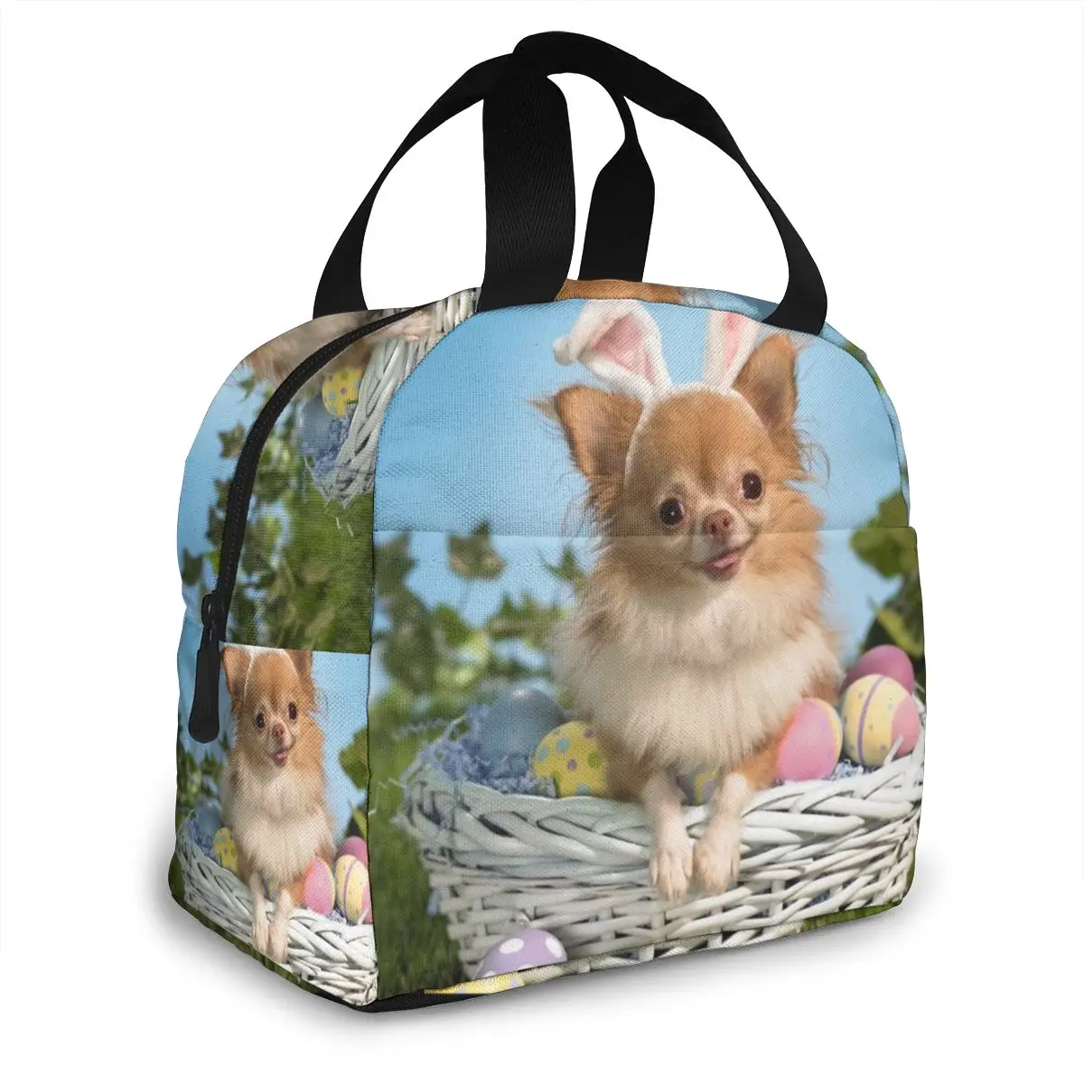 

NOISYDESIGNS Waterproof Lunch Bags Cute Chihuahua Dogs Printing Women Kids Picnic Food Box Cold Bales Insulated Bolsa Termica