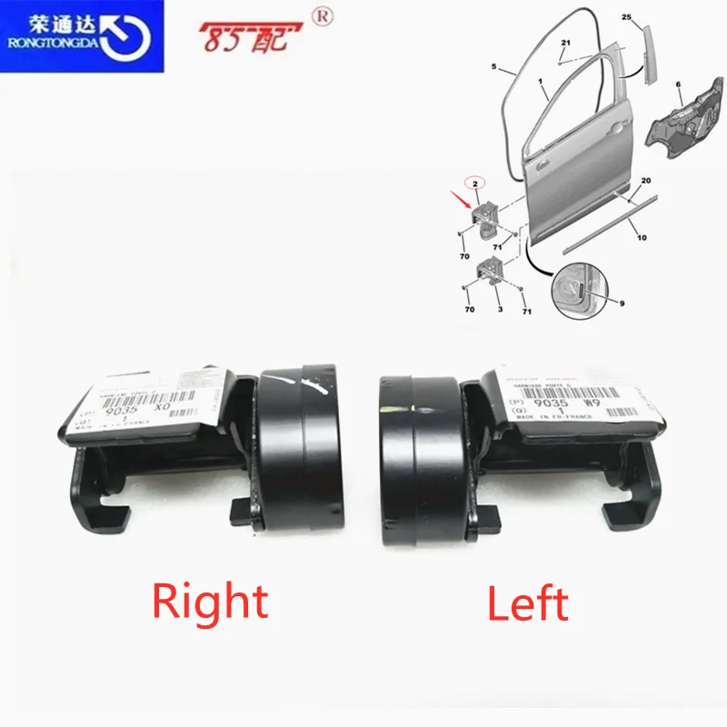 Cerniera Porta Anteriore 9035 X0 9035 W9 Per Citroen C5