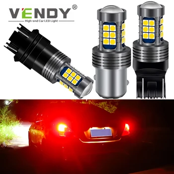 

1pcs Car LED Brake Light W21/5W W21W P21/5W BAY15D BA15S P21W 3157 Bulb For ford focus 2 mk2 mk1 fiesta mondeo mk4 mk3 4 fusion