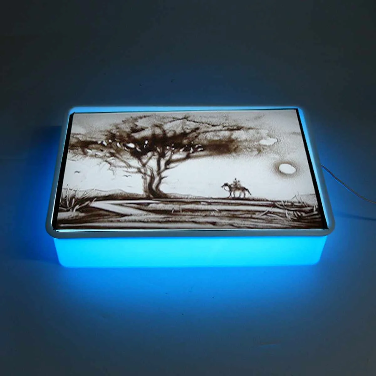  Educational Toys Sand Table Training Special Parent-Child Kindergarten Lighting Sand Painting Child - 4000306833789