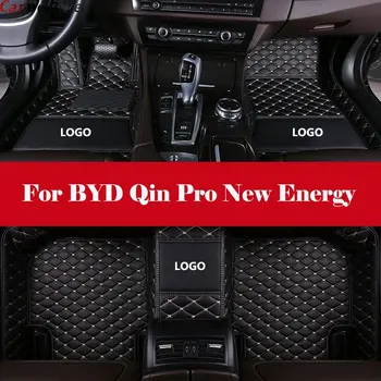 

Auto Waterprof Accessories Leather Floor Liners Carpets LHD Car Floor Mats For BYD Qin Pro New Energy
