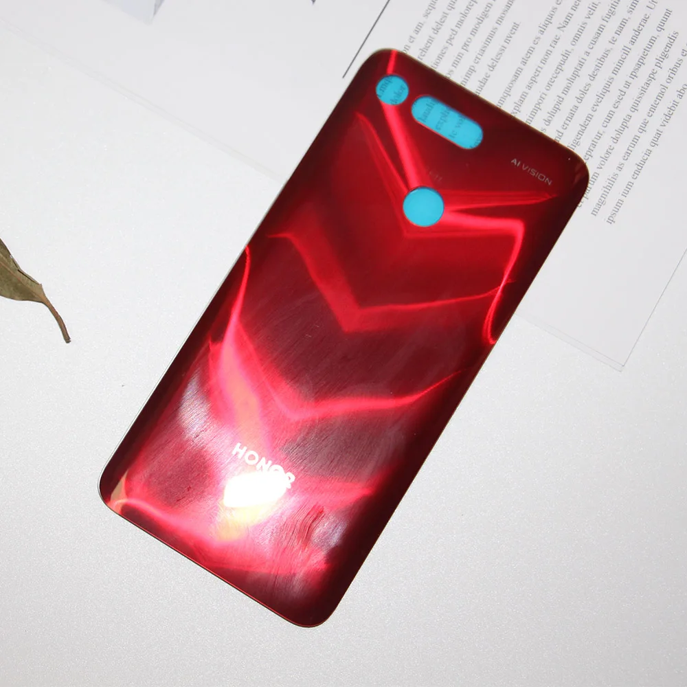 Новинка 6," для huawei Honor View 20 Крышка батарейного отсека задняя крышка корпуса для Honor V20 задняя Замена