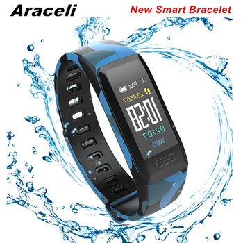 

2020 New Smart Bracelet Blood Pressure Heart Rate Tracker SmartBracelet Waterproof Smart Watch Men Band Smart Bracelet R5Max