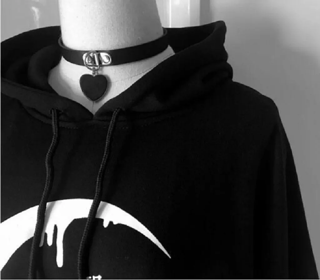 JAYCOSIN Fashion Women Loose Gothic Punk Long Sleeve Sweatshirt Casual Elegant Comfortable Simple Hooded Pullover Top Blouse