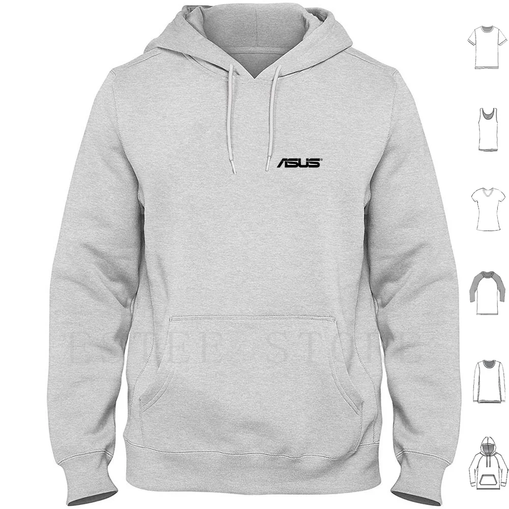 Asus Logo Felpe Con Cappuccio Computer Desktop A Maniche Lunghe Laptop Netbook Apparecchiature Per Telefoni Cellulari Monitor Router Wi Fi