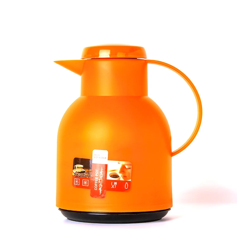 1L Portable Glass Vacuum Liner Flask Thermos Insulated Leak-proof Outdoor Hot Water Jug Bottles Coffee Tea Thermal Kettle Travel
