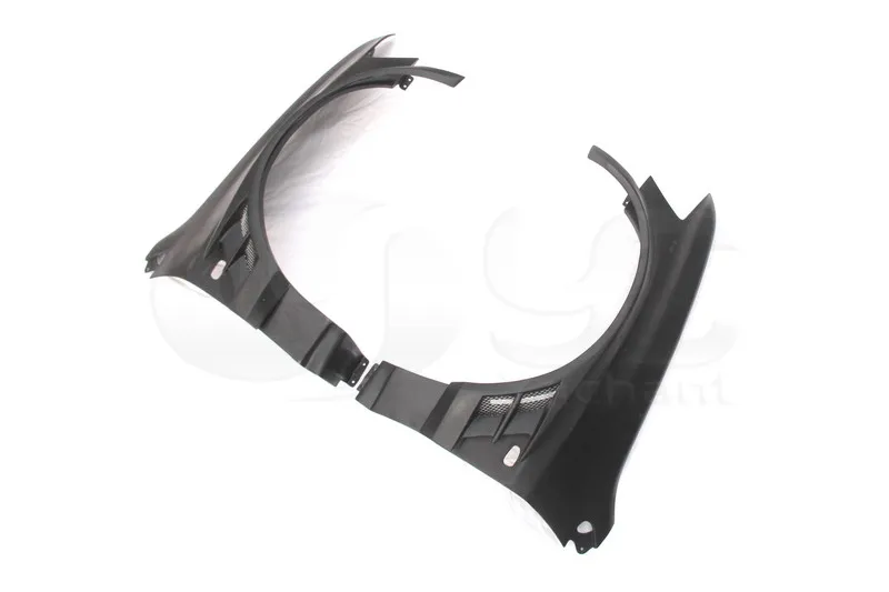 2001-2007 Mitsubishi Lancer Evolution 7-9  Voltex Cyber Version Style +20mm Front Fender with Flare FRP (3)