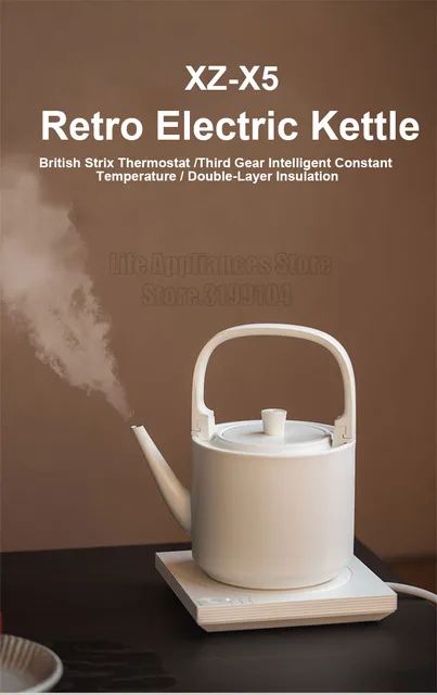 XiaoZuo Electric Kettle 304 Stainless Steel 550ML Portable Water