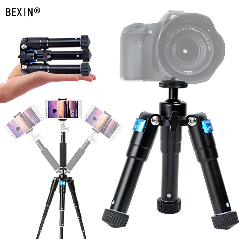 

Camera Flexible Mini Tripod Travel Portable Desktop Mini Tripod Stand For The Phone On The Table Digital Camera