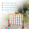 Giant 4 In A Row Game Wood Board Connect Game Play Adults Kids w/Carrying bag 3