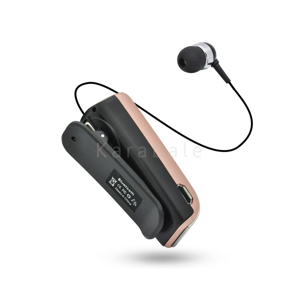 F901 выдвижной вибрирующий Сигнал беспроводной Bluetooth наушники гарнитура стерео зажим для наушников микрофон телефонный звонок портативный