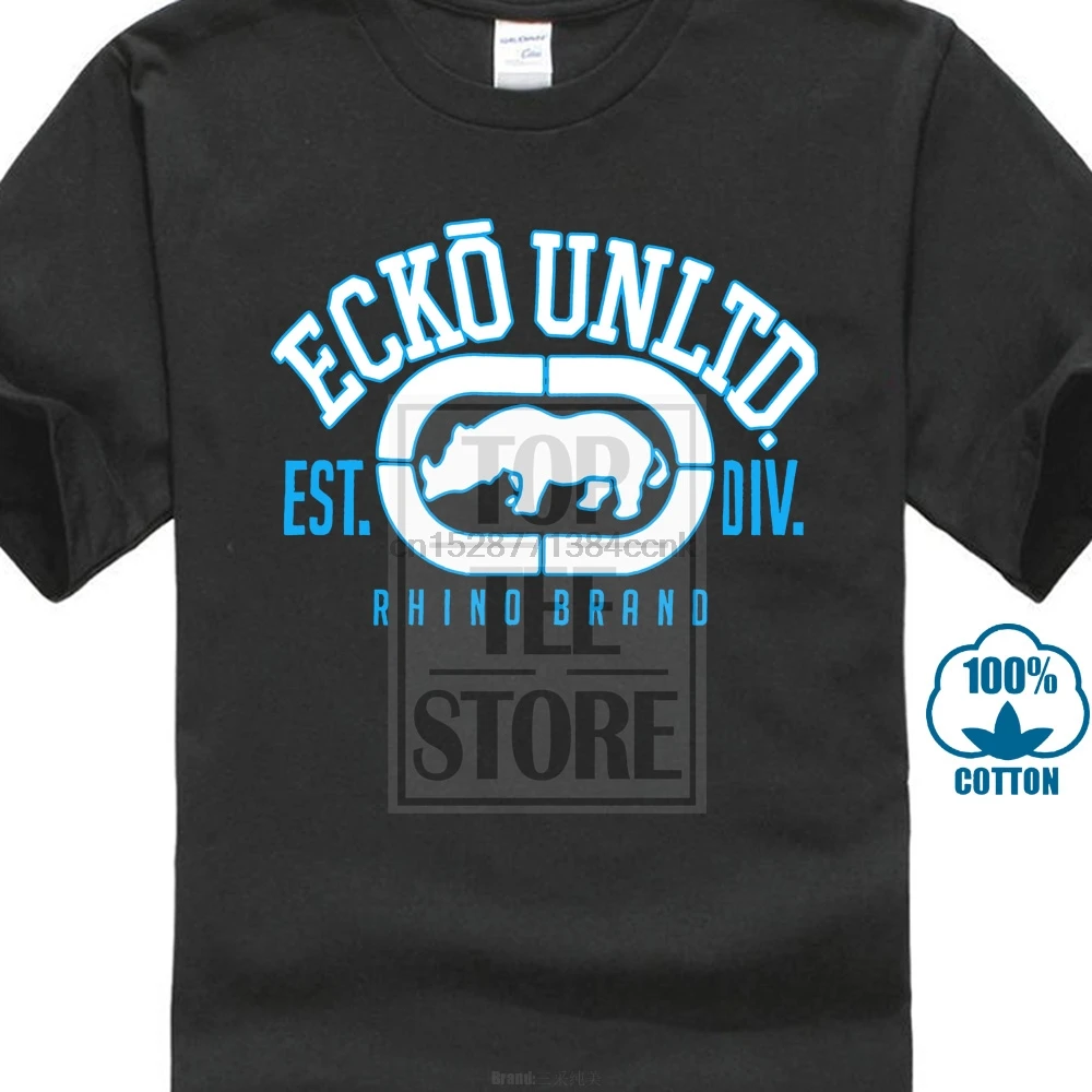 Camisetas de algodón de manga de verano para Ecko Unltd| Camisetas| - AliExpress