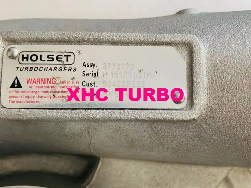 Подлинный Турбокомпрессор HOLSET HY55W 3773772 4043378 504255233 504044516 для FORD IVECO NISSAN Cursor 10 F3AE 10308 ccm