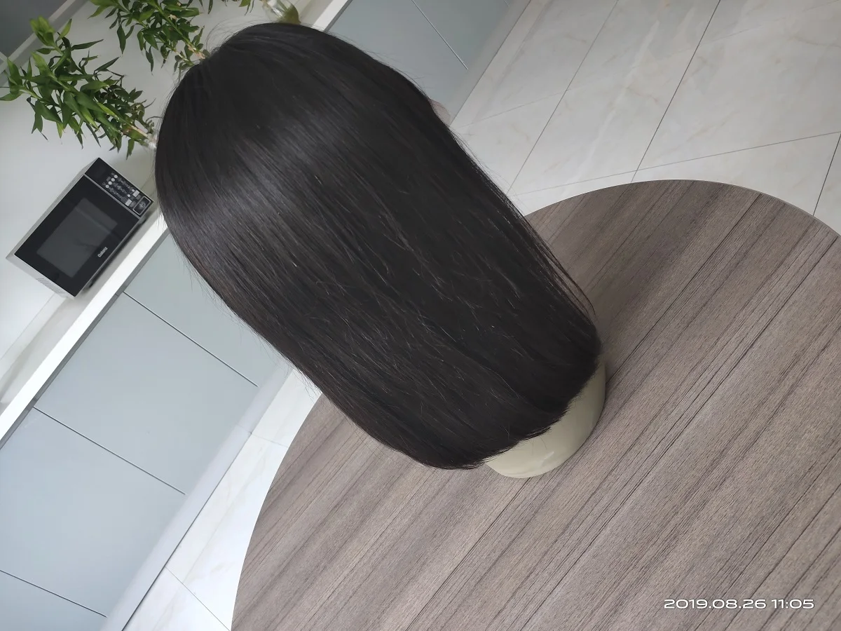 Короткие парики из натуральных волос на кружеве для женщин, бразильские прямые волосы Remy 13x4 13x6, парики из натуральных волос на кружеве с челкой