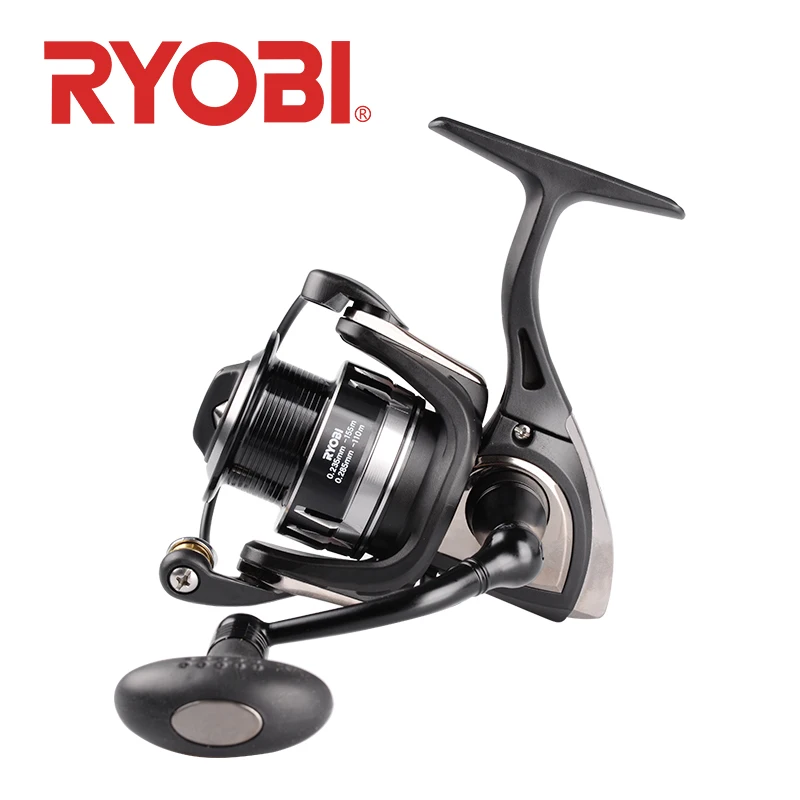 

RYOBI TENJIN Fishing Reel Spinning Wheel 2000 3000 4000 6000 8000 6+1BB Gear Ratio 5.1:1/5.0:1 MAX DRAG 2.5kg~10kg reel fishing