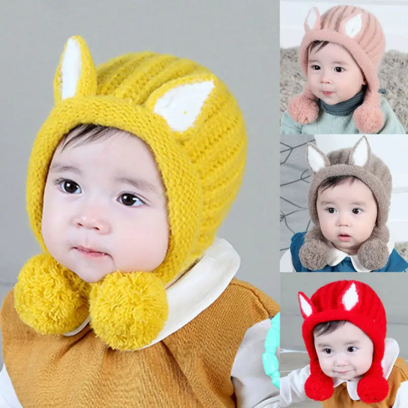 Шляпка для девочки зимние шапки Дети мультфильм шляпа для фотографирования новорожденных реквизит Детские шапки шапка для маленьких