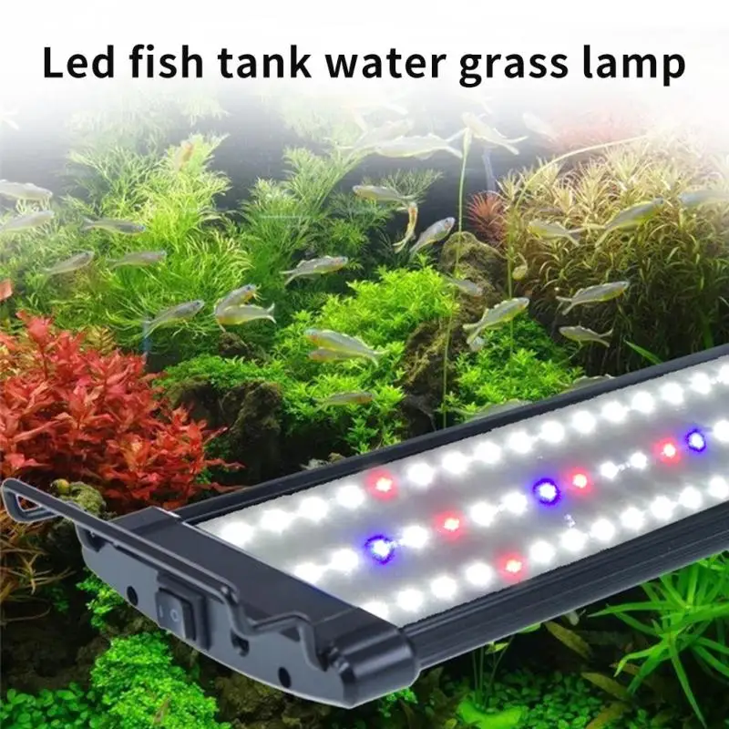 5 цветов товары для домашних животных ABS светодиодный светильник для аквариума яркий 3 режима аквариума декоративный Выдвижной кронштейн энергосберегающий Ультра тонкий