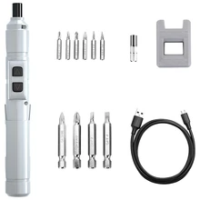 Petit tournevis électrique sans fil 3.6V, Kit de tournevis USB à Charge rapide, Mini tournevis de la taille d'un stylo