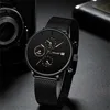 YOLAKO Watch Men Business Ultra-Thin Stainless Steel Men’s Watch With Date Calendar Quartz Wristwatch relogio feminino Clock Hot 5