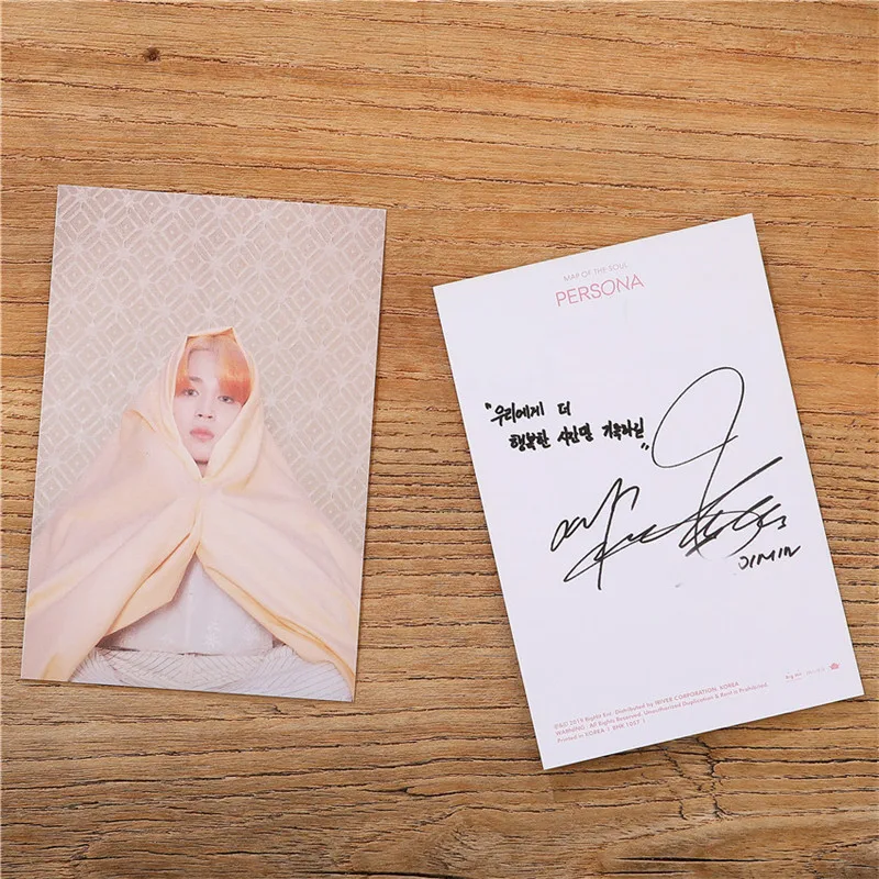 BTS Signed Photo cards (Official 2020)