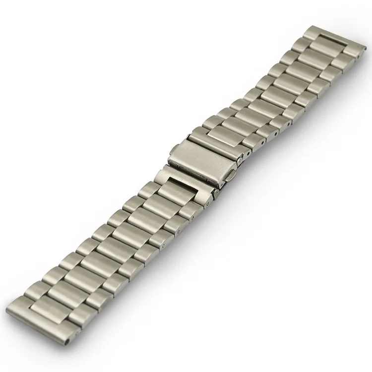 Apple, ремешок из нержавеющей стали, две кнопки, тонкая сталь, Apple Watch Band 42 мм 44 мм 38 мм 40 мм для iWatch Series 1 2 3 4