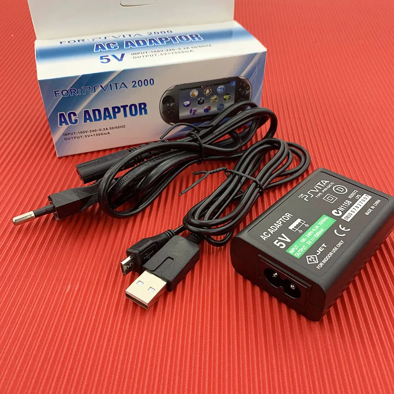 AC Adapter Netzteil Mit USB Kabel für PlayStation Vita PSVITA 2000 