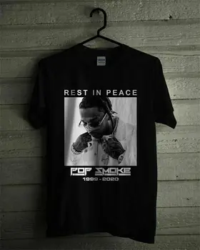 

POP SMOKE Rapper T-Shirt S-5XL Graphic Tee Funny Tee Best Gift For