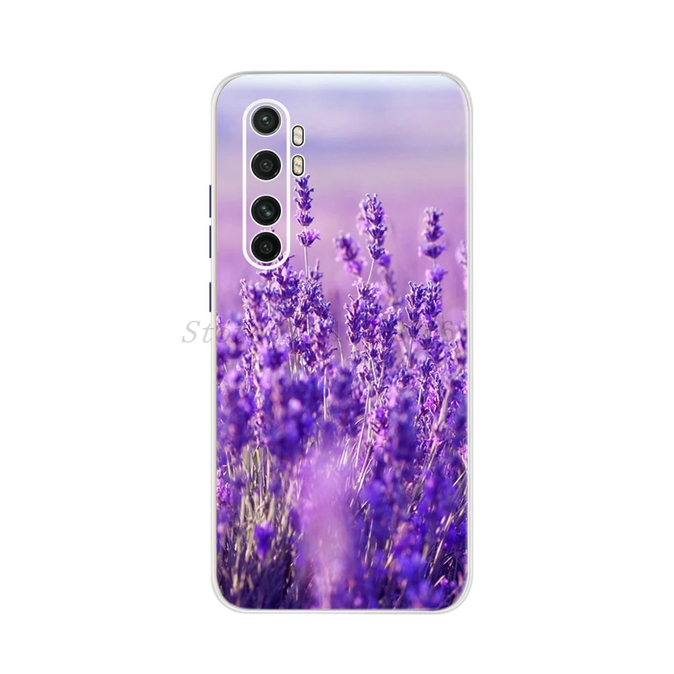 Clear Pattern Soft Silicone Phone Case - Mi Note 10 Lite