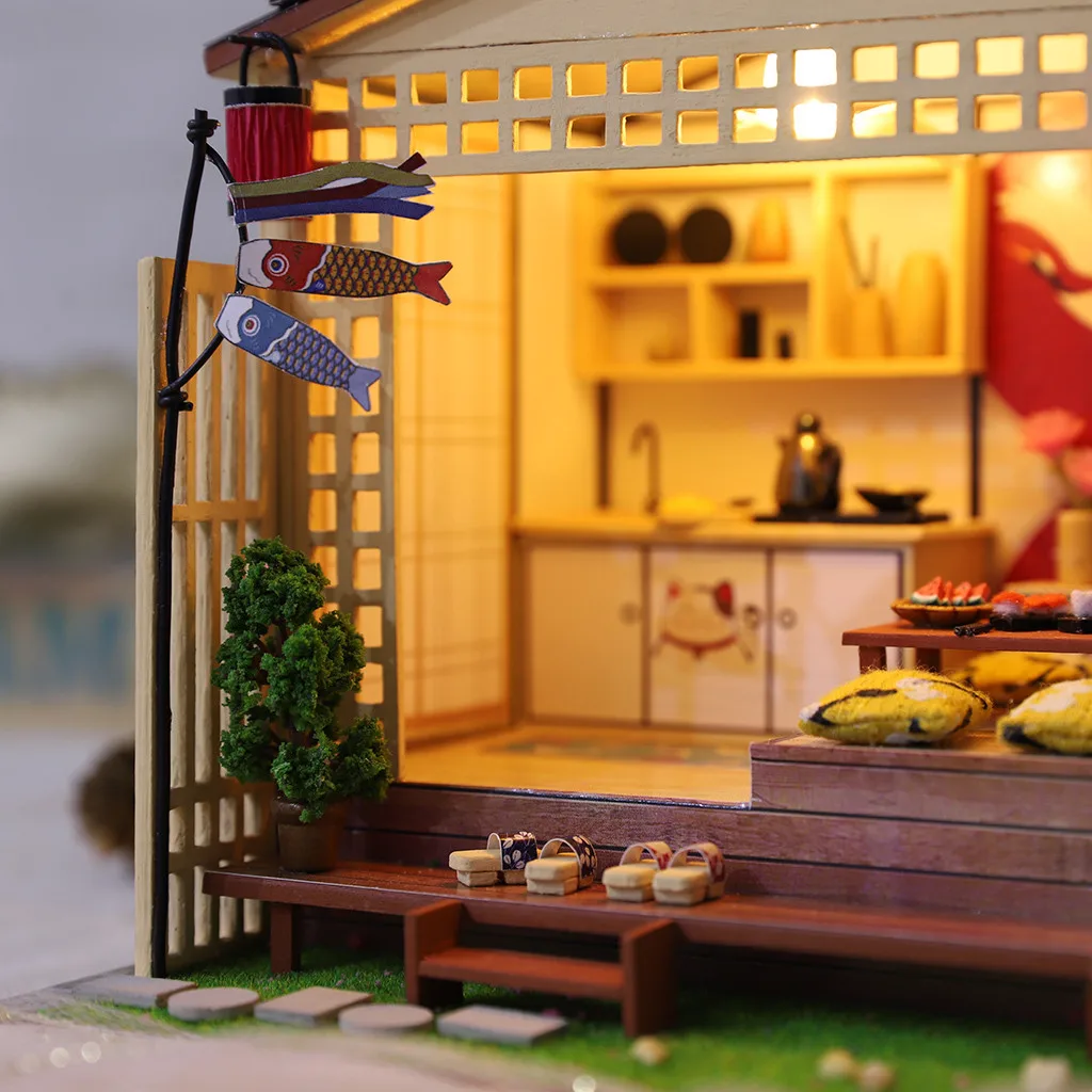 Забавная игрушка маленькая модель строительства дома 2019 новые 3D деревянные DIY