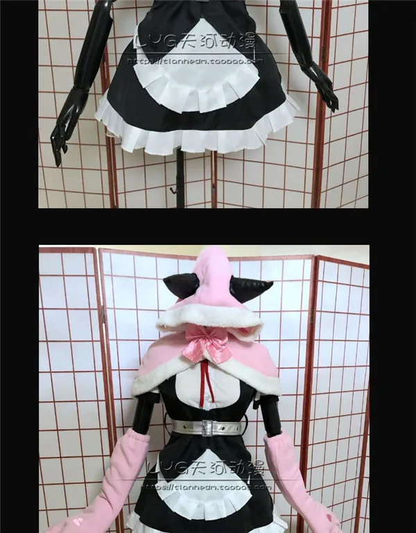Игровой костюм Steins Gate Ferris для косплея, наряд, прекрасный стиль, Хэллоуин, Рождество, карнавальные вечерние костюмы, платье для женщин