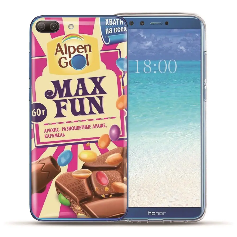 6154 Для huawei Honor 20 10 9 8 Lite чехол Силиконовый Забавный шоколадный русский мягкий чехол для huawei 9X 8X 8C 7X 7A 7C Pro V20 чехол для телефона - Цвет: 6154