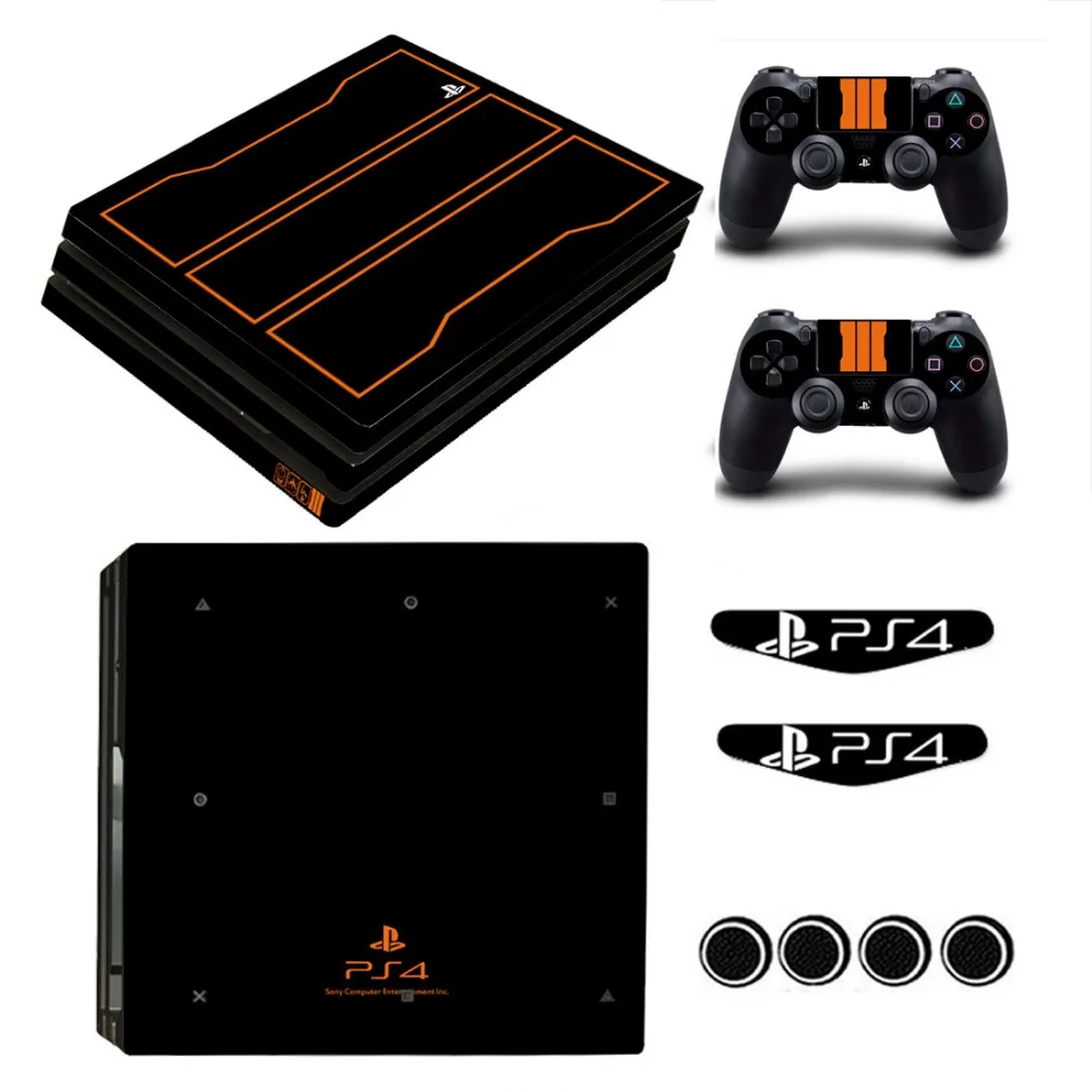 

PS4 Pro Limited Stickers Skin For Playstation 4 PRO Console and Controller Cover Skin Decals Protector with Accessories Gift