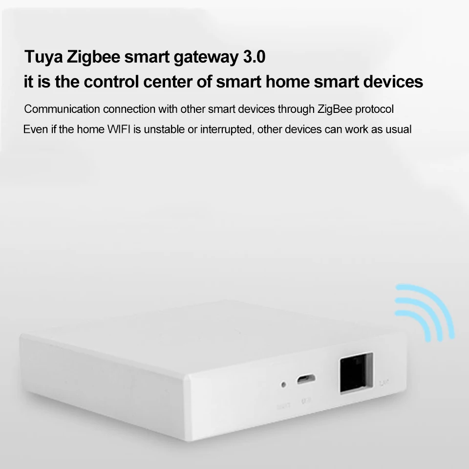 Tuya Smart Life Zigbee Hub умный шлюз центр контроллер совместим с Tuya Zigbee умные устройства для умного дома