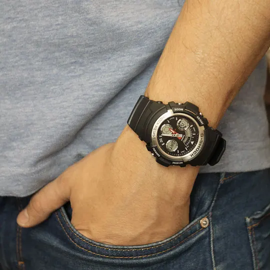 Casio aw 590 1a wrist watch Casio G SHOCK watch original watches sports  watch|Digital Watches| - AliExpress