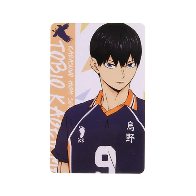 Anime Haikyuu!! Hinata Shoyo Figures Character Card IC Card Sticker Kids  Toys Stickers Suitable For Bus Bank Card Decoration - AliExpress